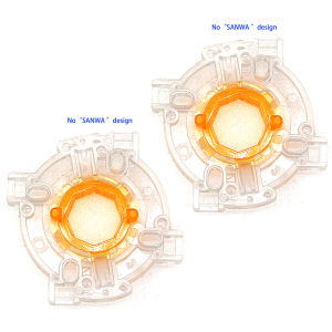 2X Copy Sanwa GT8 Restrictor Octagonal Square Round Gate Compatible Jlf Tp 8 YT Command Coin Arcade Joystick Board Games Kit DIY