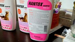 Sữa Tắm Ve Rận Bọ Chét Chó Mèo Hantox Shampoo - Lọ Tắm  Ve Giận Ve Bọ cho Thú Cưng