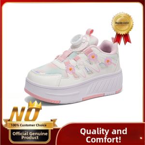 Princess Invisible Roller Skates for Girls Spring Autumn