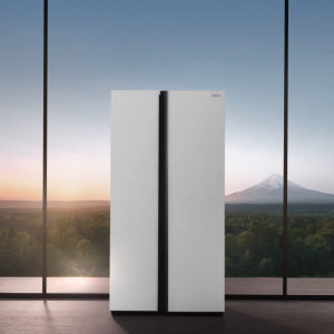 Hitachi ฮิตาชิ ตู้เย็น 2 ประตู Side By Side Standard 656 ลิตร รุ่น HRSN9713ESUTH สี มิดไนท์ ไชน์