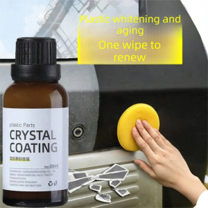 BONINGYU | Long-lasting Strong Restoration Agent for Car Plastic Bumper Interior Aging Whitening Black Crystal Repair