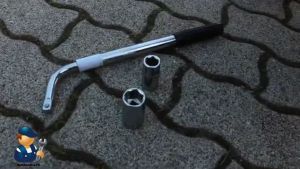 17/19/21/23MM Car Tire Wrench Heavy Duty L-type Mobile Socket Wrench Telescopic Tire Wrench Double-head Sleeve Wheel Nut Wrench for All Vehicles