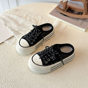 Breathable Thick Sole Girls Slip-Ons
