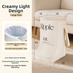 Tuban | Insulated Portable Folding Foot Bath Basin