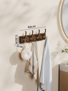 Bathroom Wooden Wall-Mounted Storage Solution Shelf