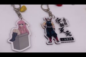 Hololive Anime Acrylic Keychain Q