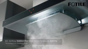 [SPECIAL PROMO] Fotile - EMG9037 Chimney Cooker Hood 1600m3/hr / 3-SPEEDS CONTROL / TURBO SYSTEM / EASY CLEAN / TOUCH & WAVE