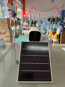 กล้องวงจรปิดโซลาร์เซลล์รองรับWIFI