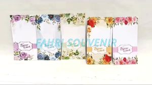 Alas Kertas Souvenir Cermin Gagang Kotak 50 Pcs