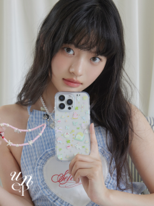 Cute Dog Transparent Frosted Original Double Layer Soft Shell Full Cover  14 15 pro Max Phone Case Silicone Protective Cover