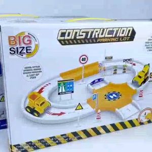 🎉Ready Stock🎉Parking lot toys animal toys Puzzle track toy car 儿童玩具 消防工程车赛车轨道停车场汽车套装 益智轨道玩具车