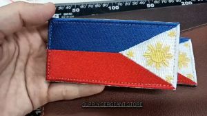 5pcs PH Flag Patch 5x8cm Embroidery Philippine Flag Patch For Backpack Satchel Decor
