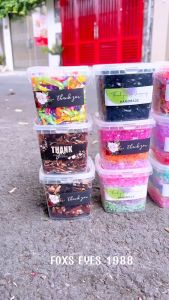 Xô 70gr Dây Cột Tóc Thái Dẻo Dùng 1 Lần Có Quai Không Đứt Không Đau Tóc Dễ Thương nhiều Màu Sắc