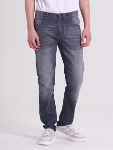 Quần Jeans Nam Có Đai Thêu