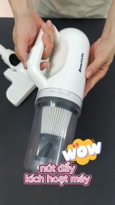 (TẶNG KÈM ĐẦU HÚT BỌ VE CHUYÊN DỤNG) Máy Hút Bụi Gia Đình SMARTLIFE S0014 KHÔNG DÂY Đa Năng Lực Hút Mạnh 12.000Pa Đa Năng Hút Và Thổi 2In1