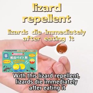 30 years without geckos QNS lizard killer lizard trap lizard repellent Lure geckos and kill them with long-lasting effects 壁虎驱除剂