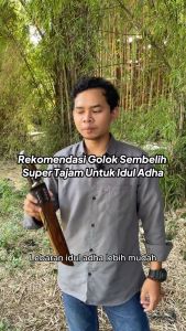 Jawara Pisau | Golsem Golok Baja Sembelih Serbaguna Ki Atep Khas Ciwidey