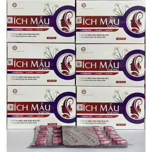 ÍCH MẪU VƯƠNG HỖ TRỢ ĐIỀU HÒA KINH NGUYỆT GIẢM ĐAU BỤNG KHI HÀNH KINH