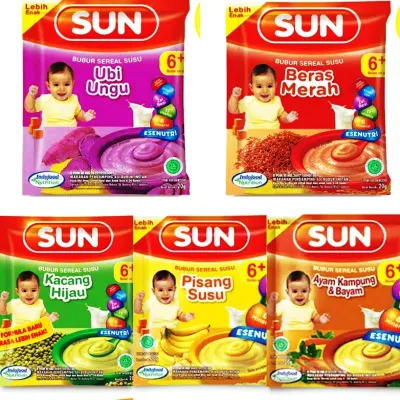 SUN BUBUR BAYI 1RENCENG 8PCS