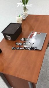 Trenz Furniture - Meja Tulis Kantor Besi dengan Laci size Besar Meja Kerja Besi Termurah ODB ALLEGRO