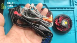 Dây Áo Điều Hòa nối quạt bọc dù - Cáp nối pin quạt cổng DC Cao Cấp Chống Đứt