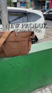 OMIPABAGS Pioma Olivia Tas Selempang Bahu Wanita Slingbag Medium Nylon Waterproof