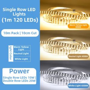 YUANMUXUAN | Self-Adhesive Waterproof 220V No Transformer Required LED Strip Light