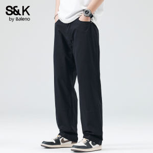 BALENO | American Retro Washed Loose Mens Jeans