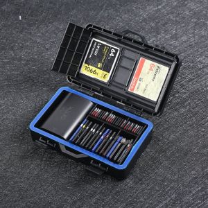 Backpacker BM-45 Multi-Card Storage Card Box Battery SD TF Memory Card Organizer Digital Accessories Handbag Storage Case