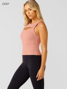 เสื้อกั๊กออกกำลังกาย Lorna Jane สำหรับผู้หญิง คอกลม แขนกุด ทรงหลวม ลำลอง วิ่ง โยคะ เทรนด์สุขภาพ เสื้อผ้าทำงาน