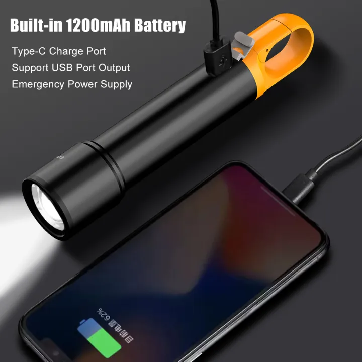 Orashare%20OL03%20Led%20Flashlight%20Rechargeable%20COB%20Super%20Bright%20Torch%20Light%20With%20Hook%20-%20Image%203