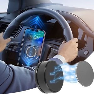 Magnetic Phone Holder Car Steering Wheel Mount Car Phone Support for IPhone Samsung Xiaomi Huawei