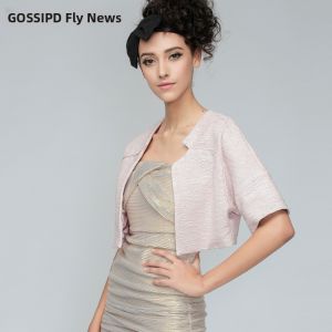 GOSSIP.D | Spring Summer Short Style Womens Slim Fit Open Cardigan Thin Outerwear Shoulder Pad Skirt Match French Style Small Jacket Top