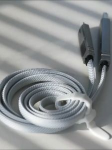 【LOCAL】PZOZ 140W Fast Charger 4 in 1 Cable TF Card Reader OTG Data USB-A Type-C Lightning Cord LED Multi Charging USB C For Apple iPhone iPad MacBook Samsung Xiaomi OPPO Vivo