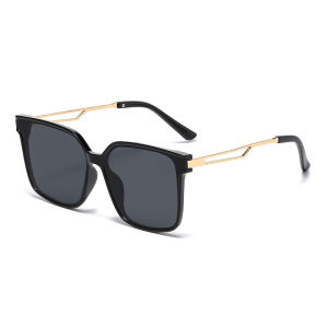 JN IMPRESSION Cross-border Leopard Print Large Frame European and American Style Sunglasses Advanced Anti-ultraviolet Sunglasses Slim Driver Driving Sunglasses