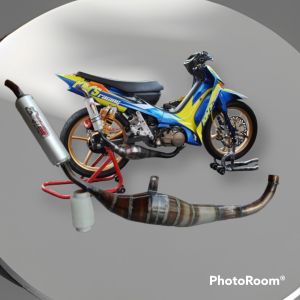 Knalpot Yamaha F1zr Force 1 fizr drag race cobra
