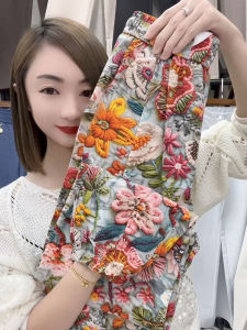 Quần Dài Nữ Mùa Hè Bằng Lụa Băng Mỏng Quần Dài Thường Ngày Quần Dài Bó Chân Quần Dài Chín Điểm Quần Dài Nhỏ Quần Dài Lắc Lư Quần Dài Họa Tiết