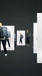 HIPSTER FULL BLACK |MANNEEDME x URBAN| Tas Ransel Punggung Pria Backpack Laptop