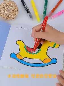 Crayon Grasp Mata Sedang Original 12/36/48 Warna Water Soluable Crayon Krayon Mewarnai