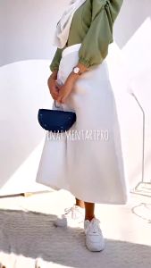 ZIVHA FASHION - BAJU ATASAN PUFFY SHOULDER TOP POLOS KOREAN BLOUSE WANITA REMAJA TERBARU TERMURAH
