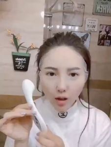 Multifunctional Alat Setrika Wajah 5 In 1 Pemijat Perawatan Led Kulit Anti Anging Facial Massage Beauty Machine Pijat Wajah Face Lifti Hot Cold Hammer