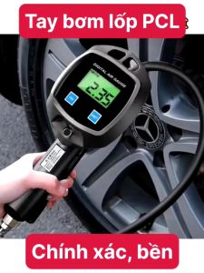 Dụng cự bơm và đo áp suất lốp PCL chuẩn xịn giá tốt
