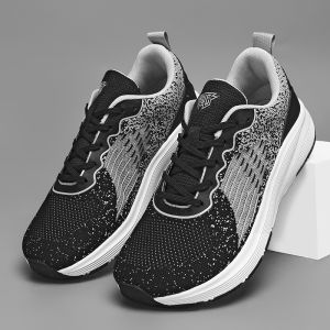 Large Size 46 Mens Running Shoes Breathable Mesh Soft Bottom Anti-Slip Wear-Resistant Casual Sports Shoes for Teens And Young Adults