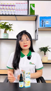 D3K2 Cho Bé Sanct Bernhard Vitamin D3 K2 Drops Hỗ Trợ Giảm Nguy Cơ Còi Xương 10ml