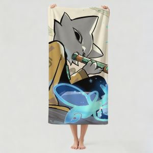 Hasbro | Game N-Nine S-Sols adventure Towel Drying Bath Towel Applicable To Light Swimming Camping Yoga Beach Out