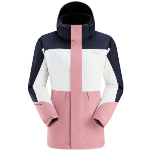 จี๊ป | เสื้อแจ็คเก็ตกันหนาวแบบสามในหนึ่งสำหรับผู้ชายและผู้หญิง ทรงหลวม ระบายอากาศได้ดี เสื้อกันหนาวแบบถอดได้ ผ้าไนลอน กันลม กันฝน