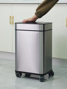 HANSHILIUJIA | Smart Induction Waste Bin for Home Kitchen Living Room Office Luxurious Design