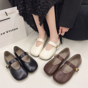 JIFANPAUL | Summer Mary Jane Soft Sole Comfortable New Style Skirt Match Flat Shoes