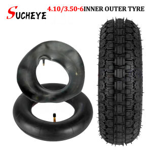 4.10/3.50-6 Scooter Tires 6 Lawn Mower/Snow&Mud Tyre Inner Outer Tyre Mobility Scooter Tir