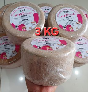 Mineral blok - Mineral Blok Himalaya krp 3 KG - Mineral blok himalaya - Himalayan Salt lick - Mineral untuk kambing - Mineral untuk domba - Mineral untuk sapi - Mineral untuk ternak - Mineral block - Mineral blok kambing - Mineral sapi - Mineral - Blok